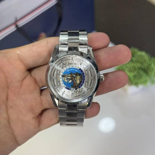 Omegga Seamaster Aqua Terra World Map ( Swift Movement )