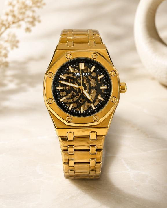 SEIK O MOD AUTOMATIC SKELETON AP EDITION 924