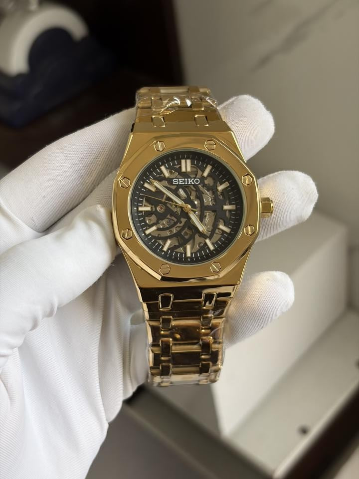 SEIK O MOD AUTOMATIC SKELETON AP EDITION 924