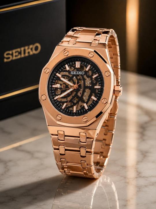 SEIK O MOD AUTOMATIC SKELETON AP EDITION 925