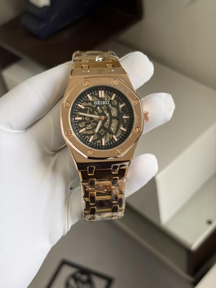 SEIK O MOD AUTOMATIC SKELETON AP EDITION 925