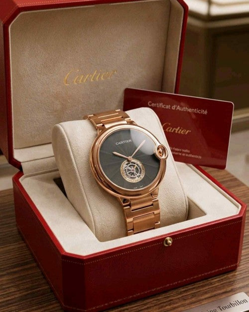Cartier_baloon Rose gold Black dial F68