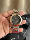BVLGARI PREMIUM DUAL TONE METAL WATCH
