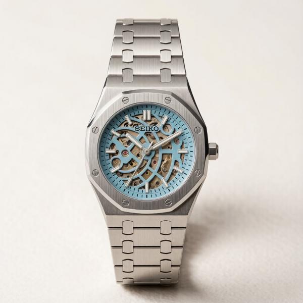 SEIK O MOD AUTOMATIC SKELETON AP EDITION 923