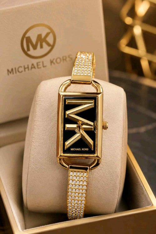 Michaae_l Kors Gold Black