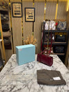 Charle & Keith Structured Top Handle Shoulder Bag With Box And Dust Bag (Maroon)