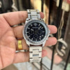 Versace Greca Action Chronograph silver Black