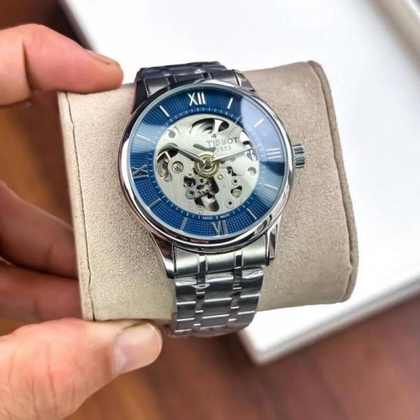 Tisso 1853 Automatic Silver Blue