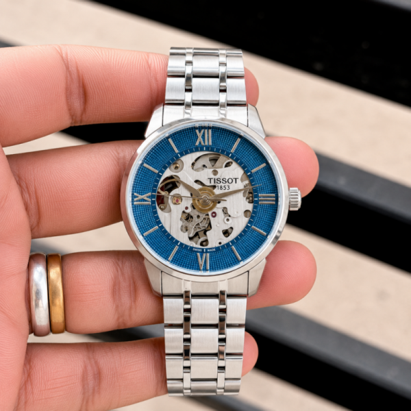 Tisso 1853 Automatic Silver Blue