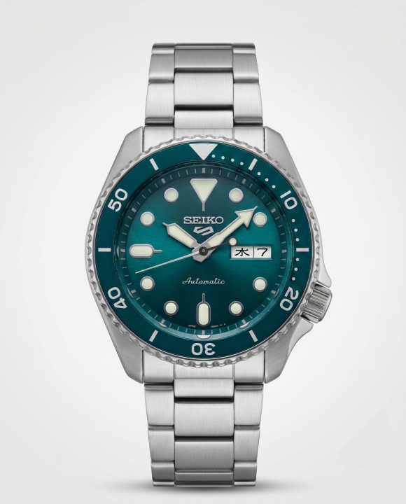 Seiko 5 Sports Automatic silver mat green