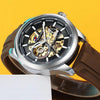 Tommmy Hilfige_r Automatic Silicon Brown-Silver-Black