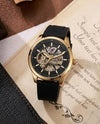 Tommmy Hilfige_r Automatic Silicon Black-Gold