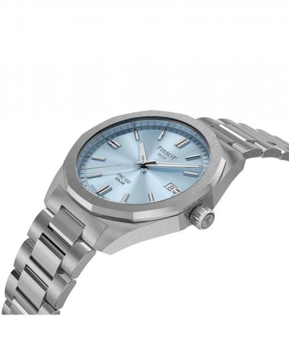 Tissoot PRC 100 Solar 39mm Ice-Blue Dial
