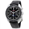 Omegga Speedmaster Moonphase Co-Axial Master Chronograph Black Sunbrushed Dial