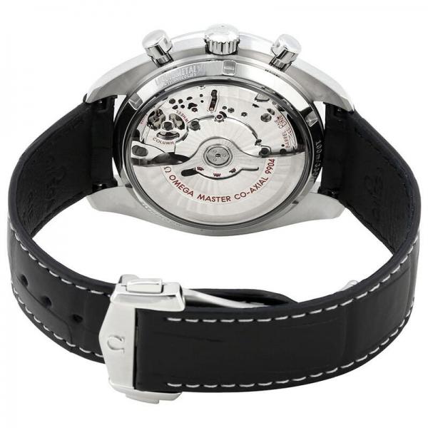Omegga Speedmaster Moonphase Co-Axial Master Chronograph Black Sunbrushed Dial
