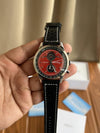 BREITLING ALL CHRONO WORKING PREMIUM LEATHER WATCH
