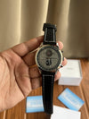 BREITLING ALL CHRONO WORKING PREMIUM LEATHER WATCH