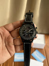 BREITLING ALL CHRONO WORKING PREMIUM LEATHER WATCH