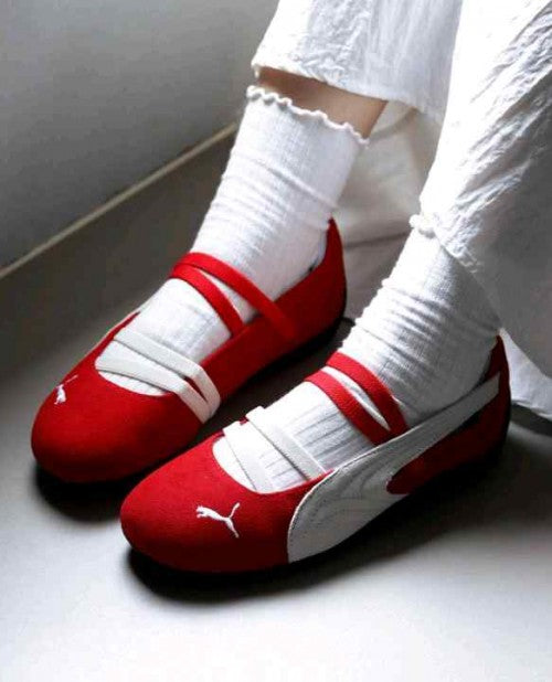 Pumma Speed Cat Ballet Red White for her