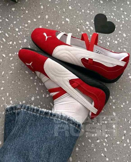 Pumma Speed Cat Ballet Red White for her