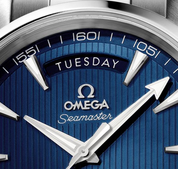 Omegga Seamaster Aqua Terra 150M Silver Blue Japan Automatic
