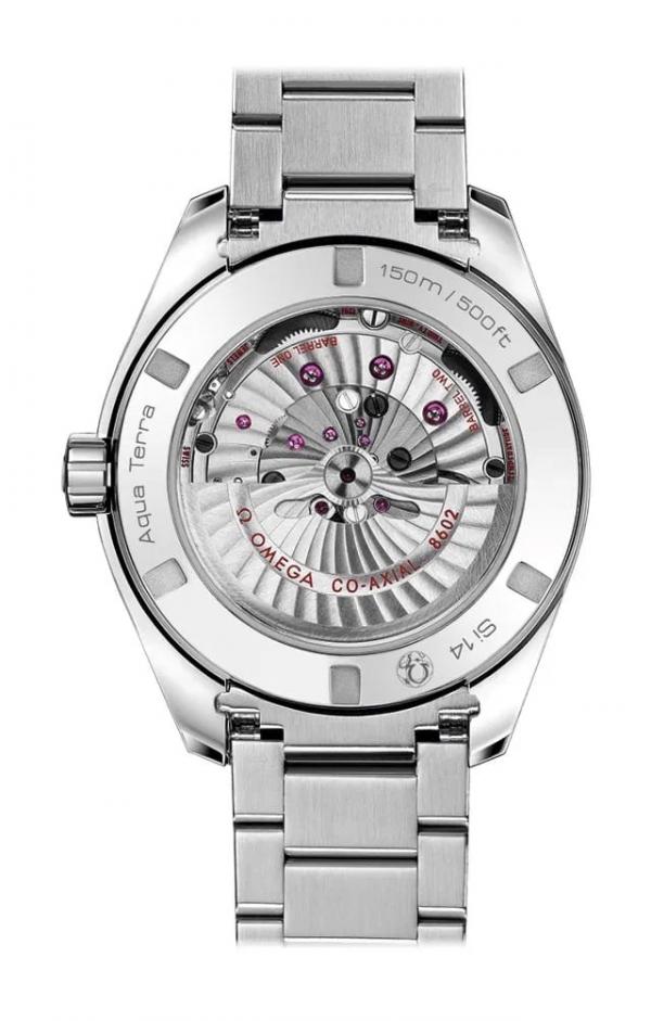 Omegga Seamaster Aqua Terra 150M Silver Blue Japan Automatic