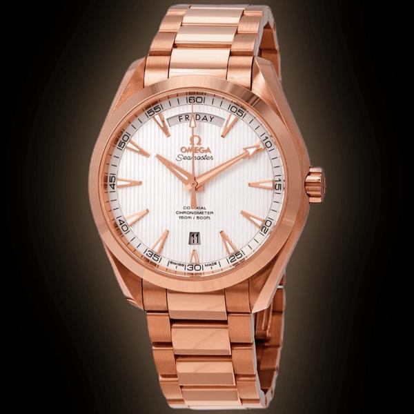 Omegga Seamaster Aqua Terra 150M Copper White Japan Automatic