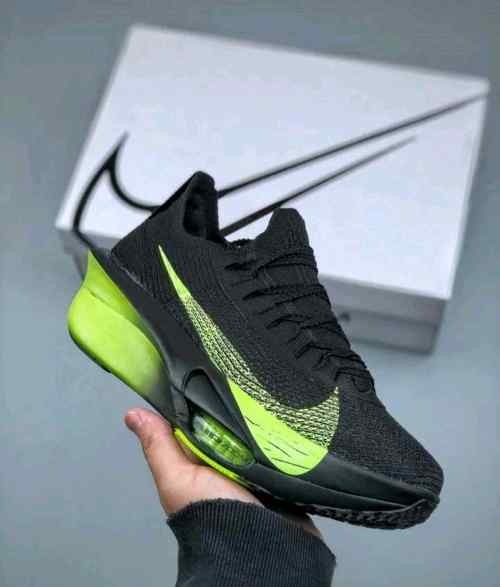 Nikkee Air zoom Alphafly 3 Black Green Running Shoes
