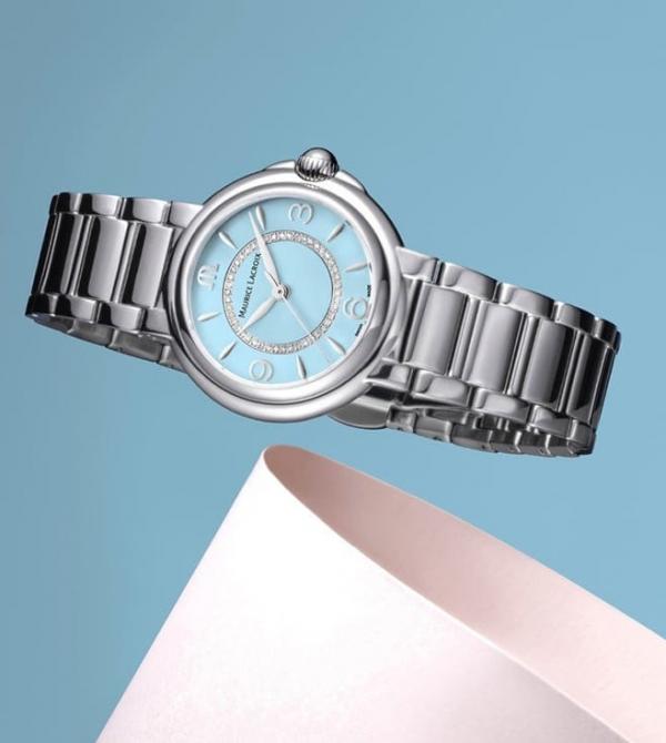 Maurice Lacroix Fiaba Colours Edition Silver Light Blue Dial