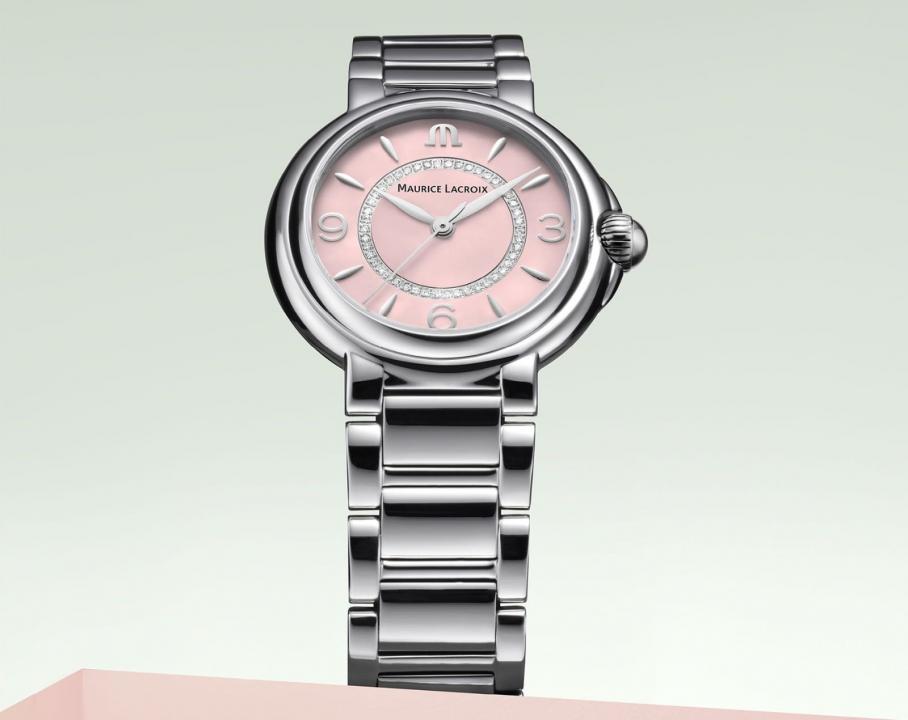 Maurice Lacroix Fiaba Colours Edition Silver Pastel Pink Dial