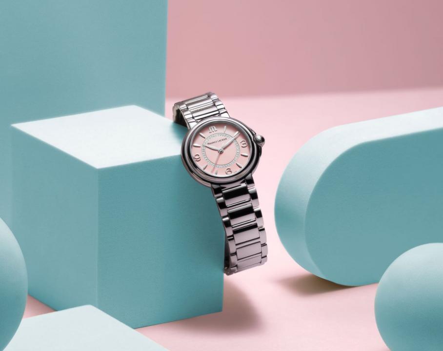 Maurice Lacroix Fiaba Colours Edition Silver Pastel Pink Dial