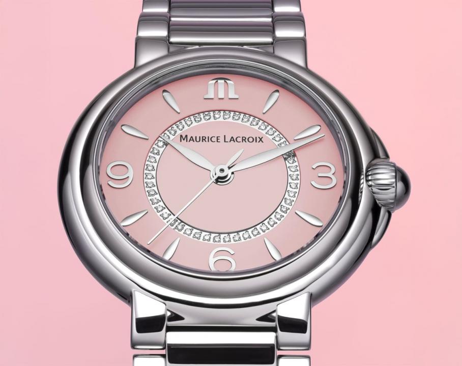 Maurice Lacroix Fiaba Colours Edition Silver Pastel Pink Dial