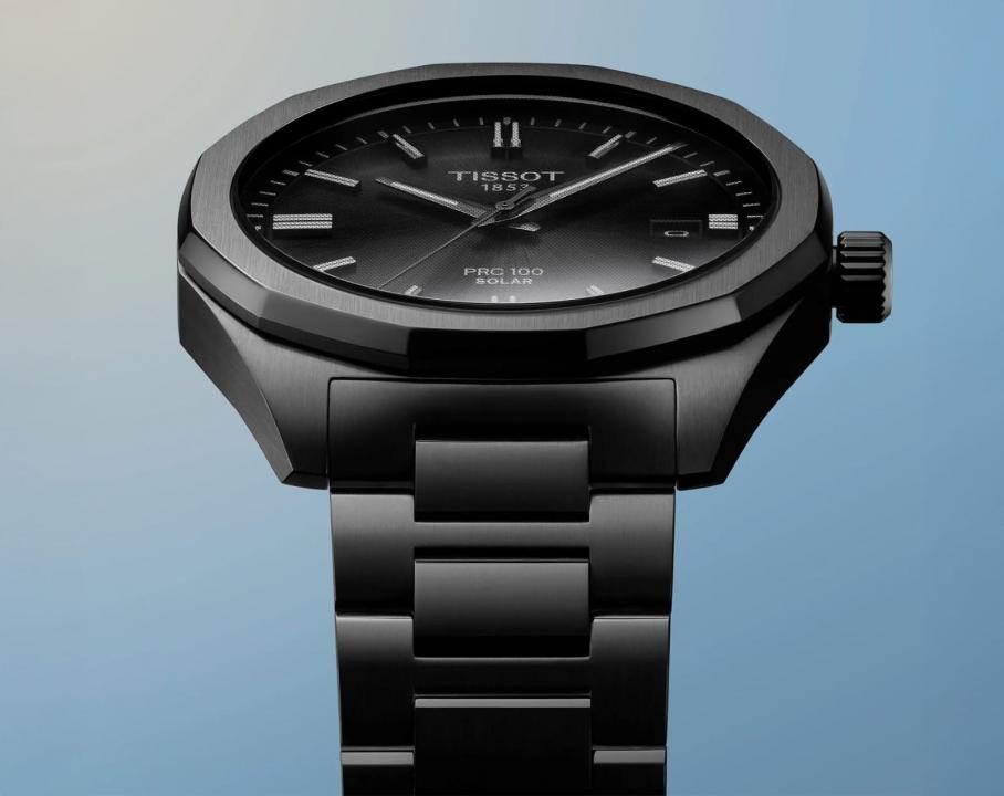 Tissoot PRC 100 Solar 39mm Full Black