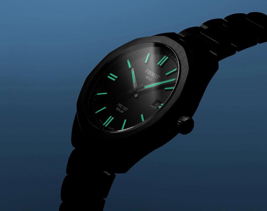Tissoot PRC 100 Solar 39mm Full Black