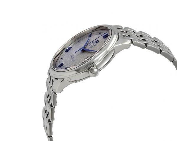 Omegga De Ville Prestige Co-Axial Chronometer Multi-Row Silver Grey Dial