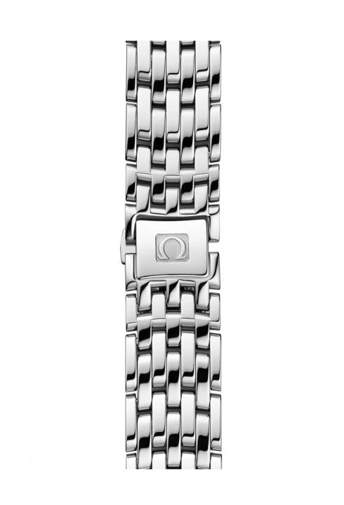 Omegga De Ville Prestige Co-Axial Chronometer Multi-Row Silver White Dial