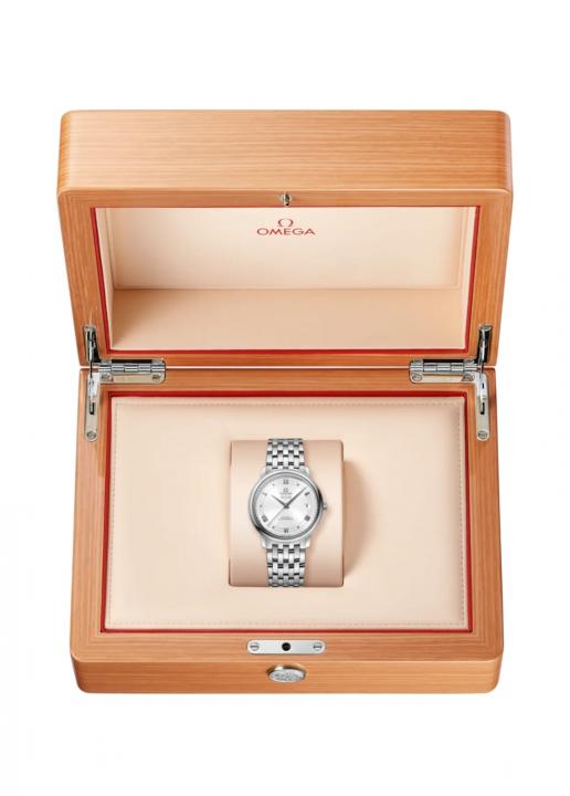 Omegga De Ville Prestige Co-Axial Chronometer Multi-Row Silver White Dial