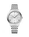 Omegga De Ville Prestige Co-Axial Chronometer Small Second Timepiece Silver White Dial