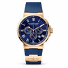 Ulysse Nardin Marine Chronograph Blue Rose Gold