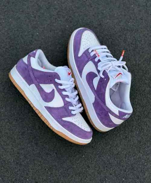 Nikkee sb dunk court purple gum
