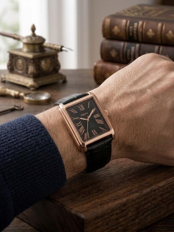 Fosssil Tank Luxury Collection W467