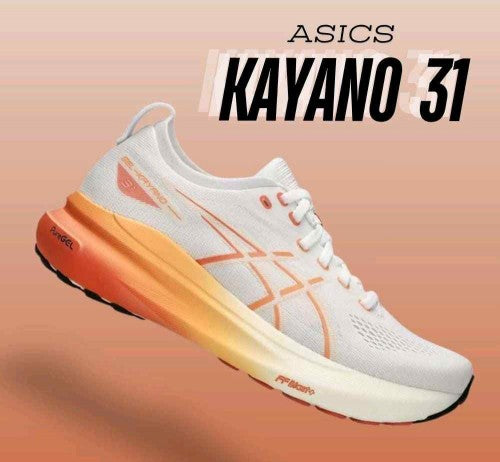 ASICcSS Gel-Kayano 31White Faded Orange