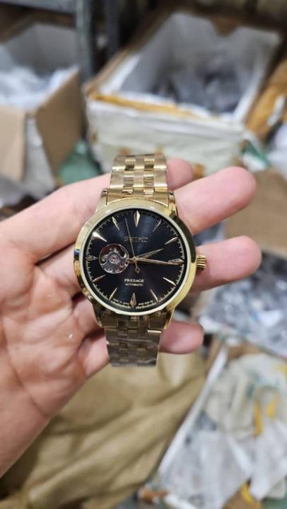 Seik o Presage Automatic ( Open back ) AAA