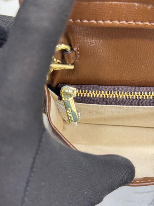 Gucc Horsebit 1955 GG Supreme Mini Shoulder Bag With Box  and Dust Bag (50248)