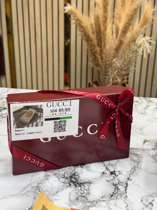 Gucc Horsebit 1955 GG Supreme Mini Shoulder Bag With Box  and Dust Bag (50248)