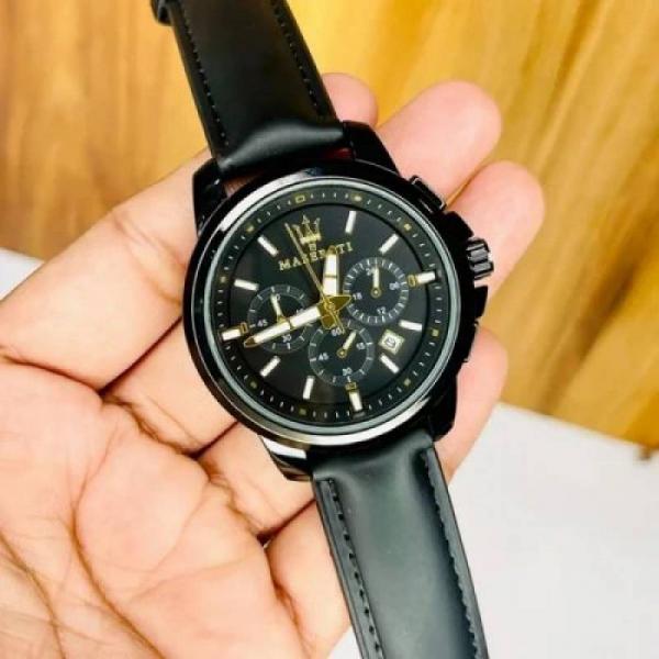 Maserati Chronograph 1st Quality Full Black WC-123