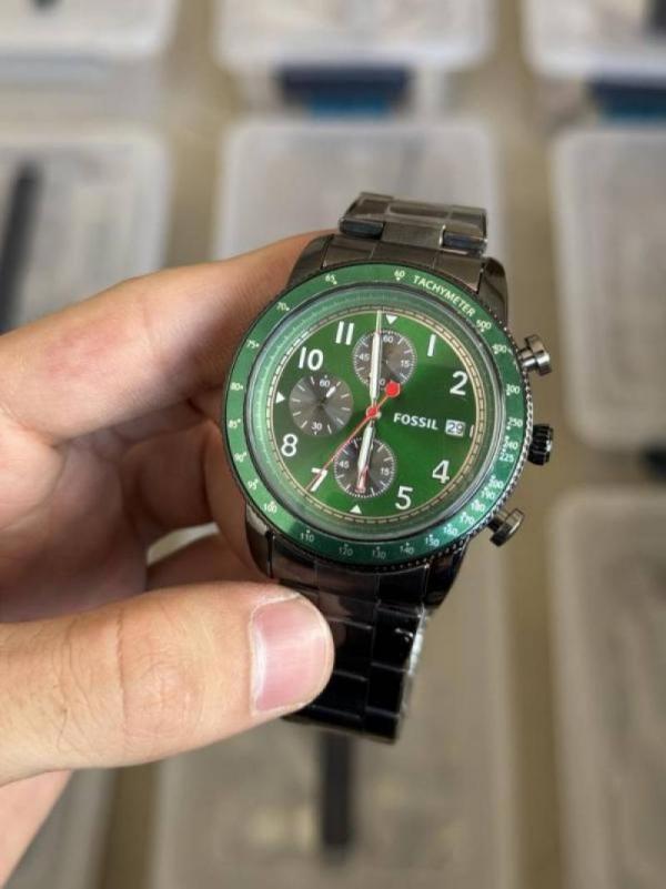 Fossi Tourer Chronograph Black Green