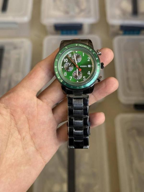 Fossi Tourer Chronograph Black Green