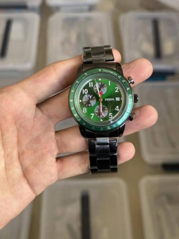 Fossi Tourer Chronograph Black Green
