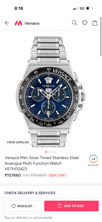 Versace Chronograph (All working)